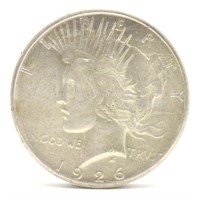 1926-P Peace Silver Dollar - VF
