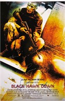 Autograph Black Hawk Down Poster