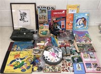 Books, toys , collectibles lot