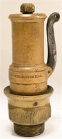 Vintage Crosby Brass Steam Whistle