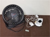 Security wifi camera and fan