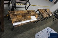 modern coffee table & 2-end tables