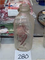 Walker's Dairy Milk Bottle - Somerset, PA