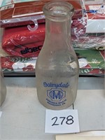 Dairydale Milk Bottle - Meyersdale, PA