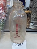 Modern Dairy Milk Bottle - Berlin, PA