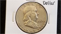 1954 Franklin Half Dollar