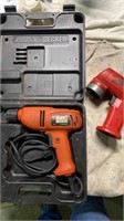 Black and Decker Drill w/case and Grease Gun