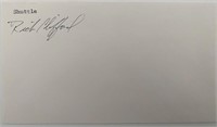 NASA Astronaut Michael Rick Clifford signature