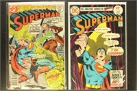 Superman Comic 10 Copies, Issue #288//317 all diff