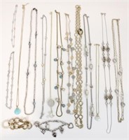 (18) PCS. DESIGNER COSTUME JEWELRY