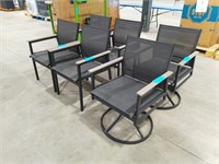Set Of (6) Patio Chairs