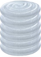 POWERTEC 70196 4" x 50' PVC Dust Collection Hose