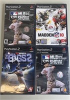 4pc Sealed Playstation 2 Sports Videogames