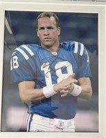 Peyton Manning Signed Photo Colts