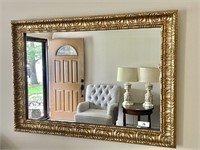 30x42 gold framed wall mirror