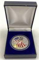 1999 Colorized 1oz American Eagle Silver Coin