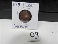 1999  1 cent  Burmuda f