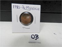 1983  2 Pfennig  Ductschland Munich