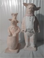Ceramic Pig Statues