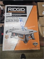 ridgid 7’ table top wet saw