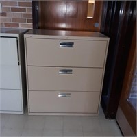 3 Drawer Metal Hon Filing Cabinet