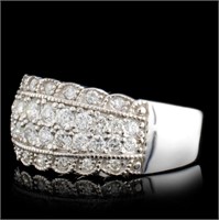 1.05ctw Diamond Ring in 14K White Gold