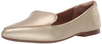 Amazon Essentials Women's Loafer Flat, Gold, 7.5