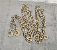 20' of 5/16 Chain with Hooks