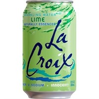 LaCroix Lime Sparkling Water - 12 fl oz 6pack