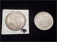 1889 1902 O 90% Silver Morgan Dollars.