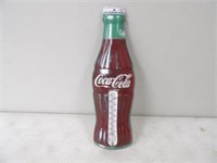 Coca Cola Tin Thermometer 4.5x16in.