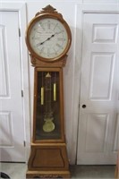 Grandfather Look battery operated Upright Clock