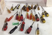 Assorted screwdrivers