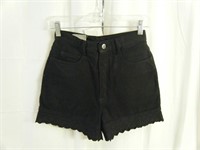 Brand new girl's denim shorts w/ lace size 7