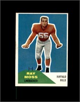 1960 Fleer #44 Ray Moss EX to EX-MT+