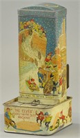 HUNTLEY & PALMERS THE ELVES BISCUIT TIN BANK