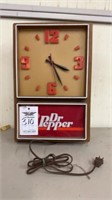 310. Dr. Pepper Clock
