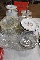 Tidbit Trays, Serving Bowls, & More