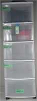 Plastic Storage Cabinet 14x42x17