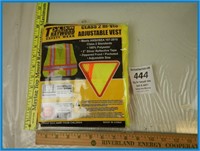 CLASS 2 HI-VIS ADJUSTABLE VEST 2XL-6XL