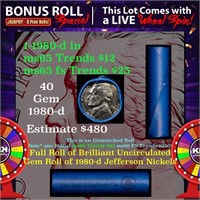 1-5 FREE BU Nickel rolls with win of this 1980-d S