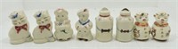 Shawnee lot of 4 pair of shakers