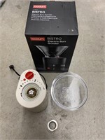 FINAL SALE-WITH STAIN BODUM ELECTRIC BURR GRINDER