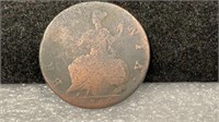 1740 Early Copper Coin
