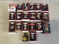 20 Hallmark Ornaments in Boxes