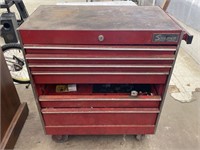 Snap-on Tool Chest on Casters and Tools