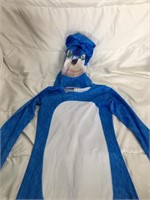 Sonic Kids full body suit Costume