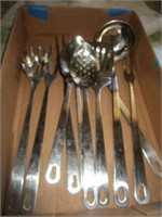 WOLFGANG PUCK STAINLESS STEEL UTENSILS