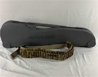 Benelli Shotgun Case And A 25 Round Ammo Belt