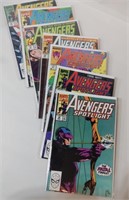 Seven Marvel Comics Avengers Spot Light